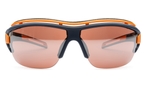 EvilEye Sportsonnenbrille (orange,blau) 030/75 4600