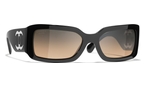 Rechteckige Sonnenbrille