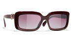Rechteckige Sonnenbrille