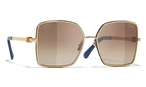 Ovale Sonnenbrille