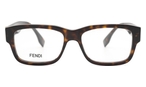 Rechteckige Fendi Brille (havanna) Fendi FE50079I 052 5517