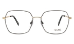 Hexagonalförmige FRAIMS Brille (gold) 03-15000 02 5515