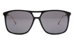 Trapezförmige Gucci Sonnenbrille (schwarz) 1270S 001