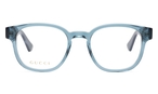 Trapezförmige Gucci Brille (blau) GG0927O 006