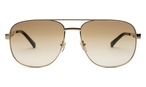 Pilotenstil Gucci Sonnenbrille (goldfarben) GG1223S 001