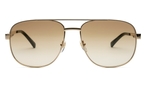 Pilotenstil Gucci Sonnenbrille (goldfarben) GG1223S 001