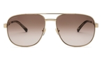 Pilotenförmige Gucci Sonnenbrille (gold) GG1223S 003