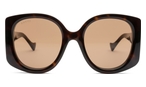 Schmetterlingsförmige Gucci Sonnenbrille (havanna) GG1257S 002