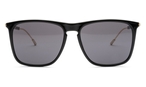 Trapezförmige Gucci Sonnenbrille (schwarz) 1269S 001