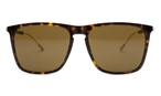 Trapezförmige Gucci Sonnenbrille (havanna) 1269S 002