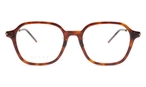 Trapezförmige Gucci Brille (havanna, gold) 1277OA 002