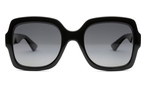 Trapezförmige Gucci Sonnenbrille (schwarz) 1337S 002