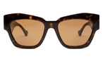 Katzenaugenförmige Gucci Sonnenbrille (havanna) GG1422S 003