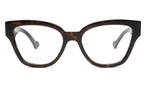 Schmetterlingsförmige Gucci Brille (havanna) GG1424O 006