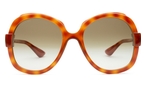 Schmetterlingsförmige Gucci Sonnenbrille (havanna) GG1432S 002