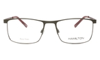 Trapezförmige Hamilton Brille (rot, schwarz) 01-14220 02