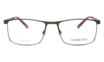 Trapezförmige Hamilton Brille (rot, schwarz) 01-14220 02