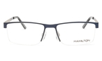 Trapezförmige Hamilton Brille (blau) 01-94210 03