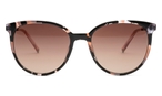 Katzenaugenförmige Humphrey's Sonnenbrille (kupfer, rosé, schwarz) 585304 60