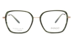 Trapezförmige Imago Verde Brille (grün, rosé) Nuvola 05