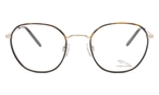 Panto/Runde Jaguar Brille (gold, havanna) 33716 8100
