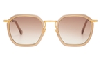 Trapezförmige John Dalia Sonnenbrille (gold & rose) John Dalia Iggy 194 4822