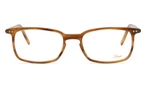 Rechteckige Lunor Brille (braun) A5 232 03