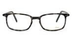 Rechteckige Lunor Brille (grau) A5 232 18M