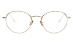 Panto Lunor Brille (goldfarben) M9 06 GP