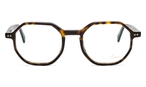 Hexagonale Lunor Brille (havanna) A11 455 02
