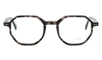Hexagonale Lunor Brille (grau) A11 455 18