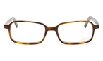 Trapezförmige Lunor Brille (havanna) A12 503 15