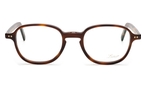 Trapezförmige Lunor Brille (havanna) A12 507 15