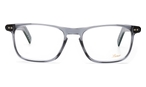 Trapezförmige Lunor Brille (blau) A6 256 41