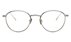 Pantoförmige Lunor Brille (silberfarben) M9