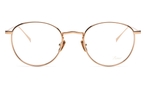 Pantoförmige Lunor Brille (rosé) M9