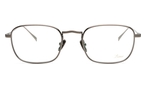 Quadratische Lunor Brille (silberfarben ) M9 04 AS