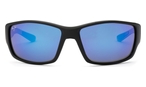 Umschließende Maui Jim Sonnenbrille (matt, schwarz) 810 53B