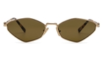 Cateye Miu Miu Sonnenbrille (gold) Miu Miu MU56ZS 5AK09Z 5617