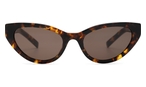 Schmetterlingsförmige Miu Miu Sonnenbrille (havanna) MUA04S 14L60M 5420