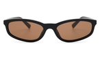Ovale Miu Miu Sonnenbrille (schwarz) Miu Miu MUA06S 16K10I 5417