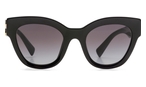 Schmetterlingsförmige MIUMIU Sonnenbrille (schwarz) MU01YS 1AB5D1