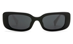 Pilotenstil Miu Miu Sonnenbrille (schwarz) MU08YS 1AB5S0