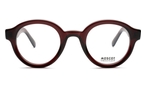 Runde Moscot Brille (rot) Greps burgundy