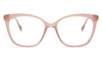 Schmetterlingsförmige Mykita Brille (rosé) Maha C136 Pink Clay/Silk Champagne