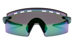 Umschließende Oakley Sportbrille (grün) OO9235 0439