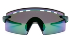 Umschließende Oakley Sportbrille (grün) OO9235 0439