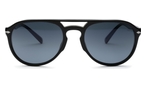 Pilotförmige Persol Sonnenbrille (schwarz) PO3235S 95/s3