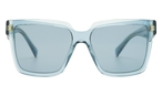 Quadratische Prada Sonnenbrille (blau) PR24ZS 15I02F 5616
