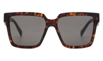 Quadratische Prada Sonnenbrille (havanna) PR24ZS 17N40L 5616